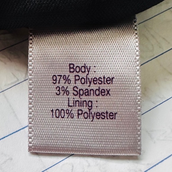 Jennifer Lopez Black Textured Fit Flare‎ V Neck Sleeveless Dress Size 4 - Picture 5 of 6